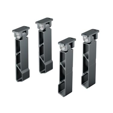 Imagem de Ortur Pés dobráveis (FFT1.0) para gravador a laser Ortur Laser Master 3 – eleva a máquina por 118 mm, fácil instalação, compatível com rolo rotativo