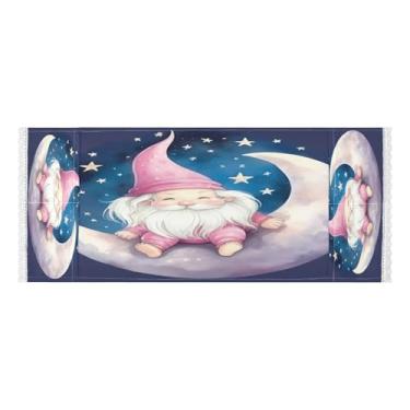 Imagem de Wassud Capas de lavadora e secadora de elfos iluminadas pela lua, protetor de lavadora com sacos de armazenamento, capa de geladeira à prova de poeira com bolsos para lavanderia doméstica, cozinha