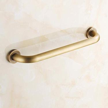 Imagem de uhyOHF Barra de apoio para banheiro, trilho de suporte de segurança, sem barreiras, dourado, antigo, preto, antigo, banheira, banheiro, barra de apoio antiderrapante, segurança de banheiro