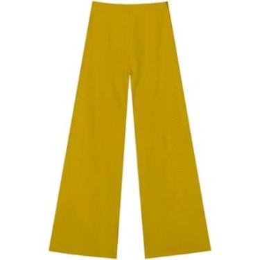 Imagem de Calça Com Cintura Alta E Zíper Em Jacquard Zebra-Feminino