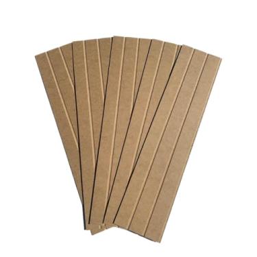 Imagem de Placas Painel Ripado MDF Revestimento de Parede 45x11cm (20,CRU)