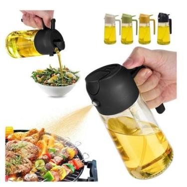 Imagem de Galheteiro/Borrifador Azeite/Vinagre 470ml de vidro - TOP RIO