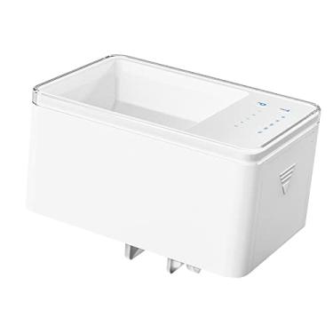 Imagem de Alimentador Automático de Peixes com Timer Digital Dispenser Comida para 70ml Operado por Bateria Alimentação Automática Tanques e Aquários