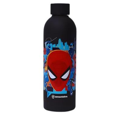 Imagem de Zonacriativa – Garrafa Max Homem-Aranha Marvel 500ml em Aço Inox