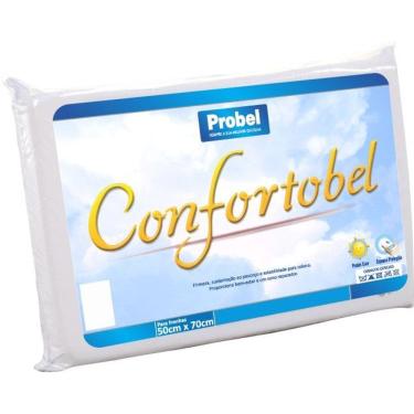 Imagem de Travesseiro Probel Espuma Soft Antiácaro Confortobel 40x60cm