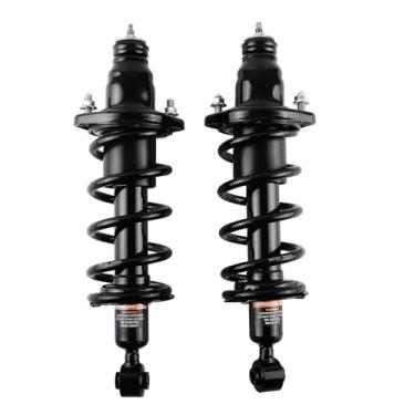 Imagem de maXpeedingrods Amortecedores traseiros para Honda Civic 2001-2005, 171340L 171340R Suporte completo com conjunto de mola helicoidal, 2 peças