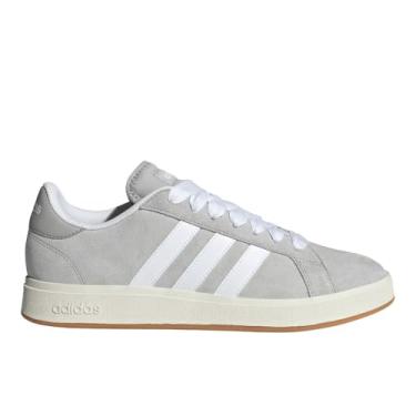 Imagem de Adidas Grand Court Base 00s Tênis masculino, Cinza/branco/chiclete, 36