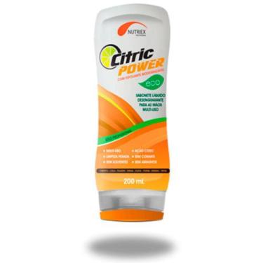 Imagem de Sabonete líquido desengraxante com esfoliante 200 ml - Citric Power - 