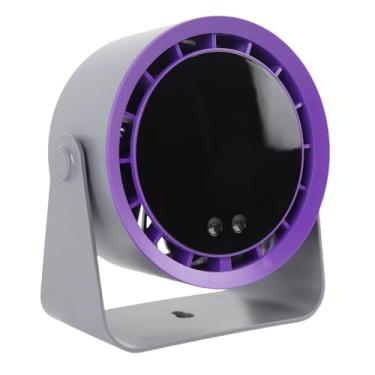 Imagem de Fã Turbo de Mesa, 100 Velocidades de Ventilador Portátil de Circulador de Ar, Exibição Digital, Ventilador de Mesa Montado na Parede, Poder Duradouro para Viagens de Escritório