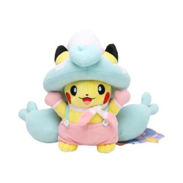 Imagem de Brinquedos De Pelúcia Cos Eevee Pikachu Lucario De 20CM, Bonecos De An