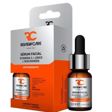 Imagem de Sérum Facial Antioxidante Vitamina C Zinco & Niacinamida 10ML Review C