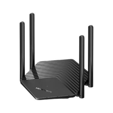 Imagem de Mercusys MR80X AX3000 Roteador Wi-Fi 6 Dual Band, 4 Antenas 5dBi, 1 Porta WAN Gigabit, 3 Portas LAN Gigabit, WPA3, Easy Mesh