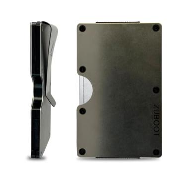 Imagem de Carteira fina RFID Centrum, várias cores, Clipe de titânio, Minimalista