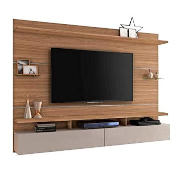 Imagem de PAINEL PARA TV ATÉ 60 POLEGADAS AQUARELA NATURALE/OFF JCM