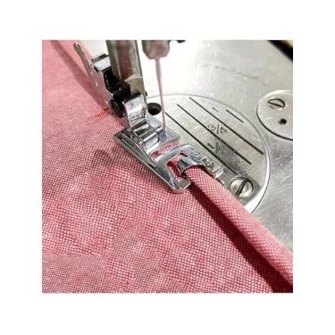 Imagem de Conjunto de 3 peças de bainha enrolada (3 mm, 4 mm, 6 mm) - Kit de calcador de bainha larga para máquinas de costura de haste baixa, serve para Brother Singer Janome