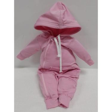 Imagem de Macacão Luxo Bebê Menina Térmico Inverno Lessa Kids B9240-Feminino