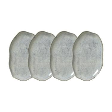 Imagem de Conjunto De Travessas Oval Rasa Média Porto Brasil Verde