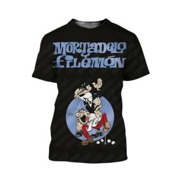 Imagem de Camiseta Casual De Manga Curta Com Estampa 3D De Anime, Tendência Da M