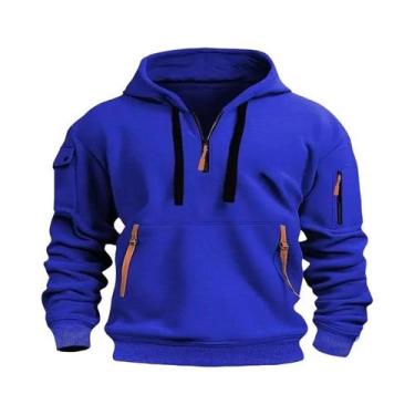 Imagem de Moletom Unissex plus Size Ombro Gota Pullover, Jaqueta Casual S-XXXL, 