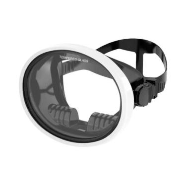 Imagem de Máscara De Mergulho Oval Para Adultos Estilo Retrô Com Visão Panorâmic
