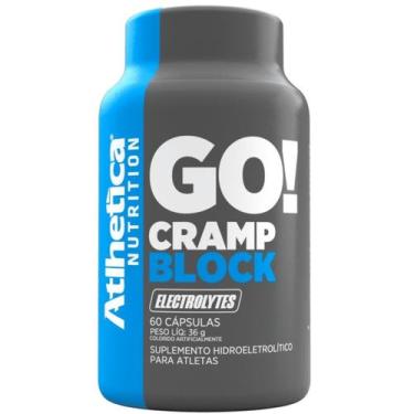 Imagem de GO! Cramp Block (60 caps) -  Atlhetica Nutrition - Athletica Nutrition