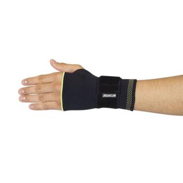 Imagem de Munhequeira de Compressão Elástica com Tala Mercur - Mão Direita - P