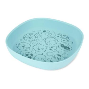 Imagem de Prato De Silicone Zoo e Spark Style Azul Skip Hop