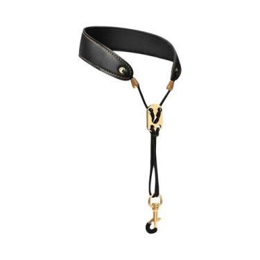 Imagem de Correia De Couro Para Saxofone Soprano, Tenor, Alto E Barítono, Lanyar
