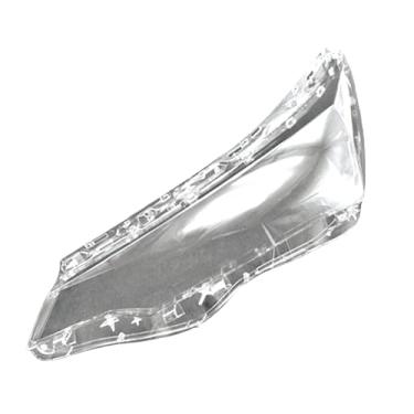 Imagem de Tampa da lente do farol compatível com Toyota Corolla 2017 2018 Abajur transparente lente do farol tampa da lâmpada concha de vidro borda preta(High Left)
