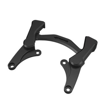 Imagem de Rhinowalk Mochila magnética de liberação rápida de 5 a 6,5 L com capacidade expansível para armazenamento de motocicleta com capa de chuva