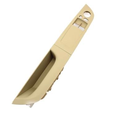Imagem de Interior Esquerdo Motorista Porta Braço Interruptor Da Janela Painel Capa Alça Compatível Com Bmw Série 3 M3 E92 Coupe 320i 330i 335i 2007-2014(Left Beige)