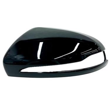 Imagem de CAMIL Capa de espelho lateral preto brilhante, tampa de espelho retrovisor compatível com Mercedes Benz B/W205 C/C Coupe/CLS/W213 E/E Coupe/GLA/GLB/GLC/W222 S/S Coupe Class (lado esquerdo do motorista
