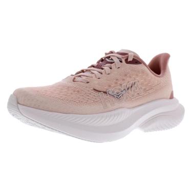 Imagem de HOKA Tênis feminino Mach 6, Rosa latte/blush, 35