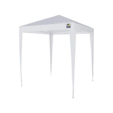 Imagem de Gazebo 2x2m Bel 301302 de Aço Branca