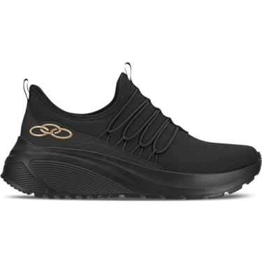 Imagem de Tênis Olympikus Teaz Feminino Preto e Branco 38