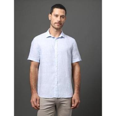 Imagem de Camisa Masculina Linen Cotton Calvin Klein Jeans-Masculino