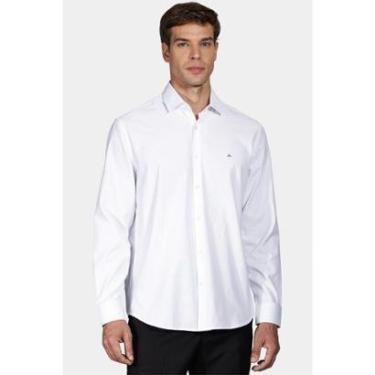Imagem de Camisa Aramis Regular Falso Liso Misto Branco-Masculino