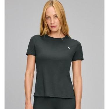 Imagem de T-shirt Eterna Gola Redonda Verde-Feminino