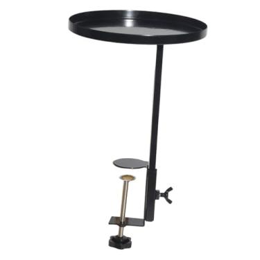 Imagem de Ｂｅｓｇａ Prateleira para plantas de peitoril de janela preta multifuncional com grampo para economizar espaço, L