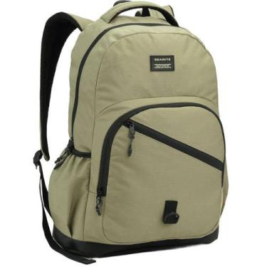 Imagem de Mochila De Costas Escolar Juvenil Snt Bolso Frontal Lateral Seanite - 