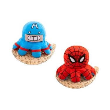 Imagem de Boneco De Pelúcia Marvel Avengers Homem-Aranha Homem De Ferro Capitão 