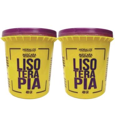 Imagem de 02 Unidades Máscara Para Terapia Dos Fios Lisoterapia 400G