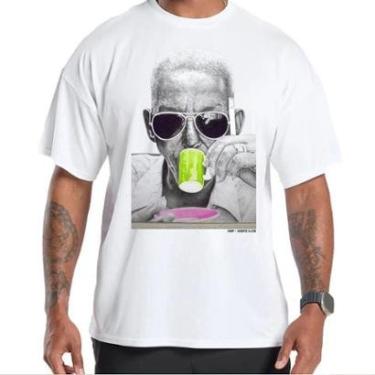 Imagem de Camiseta Masculina Oversized Algodão Streetwear Fitness Academia-Masculino