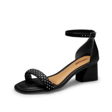 Imagem de Sandália Feminina Mississipi Salto Baixo Blocado-Feminino