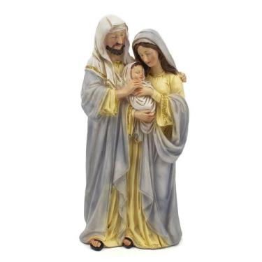 Imagem de Imagem Sagrada Familia Importada Resina 30 cm - Amém Decoração Religio