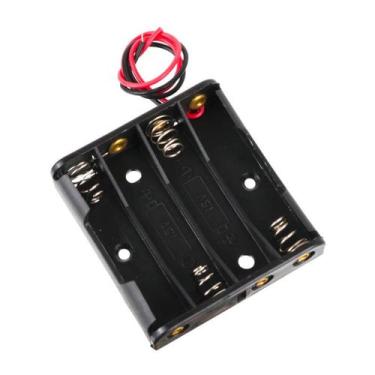 Imagem de Suporte p/ 4 baterias aaa canoa - Acessórios
