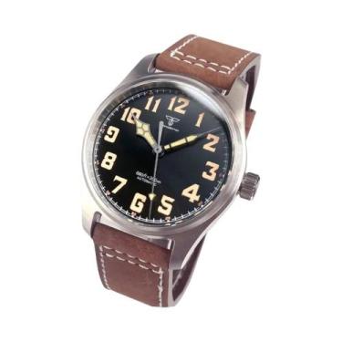 Imagem de Relógio De Mergulho Masculino 39mm Pilot Aviator Miyota8215 Automático