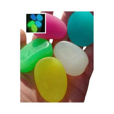 Imagem de Pedras De Jardim Que Brilham No Escuro 20pcs Pedras Decorativas Para G