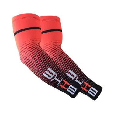 Imagem de Manga De Compressão Esportiva Com Proteção UV Para Basquete, Ciclismo,