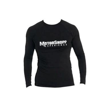 Imagem de Blusa Segunda Pele Motorshopp Experience Preto Tamanho:G, G